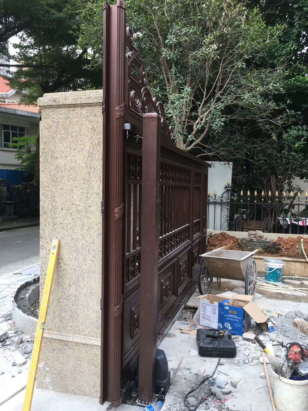 电动门轮轨道滑轮